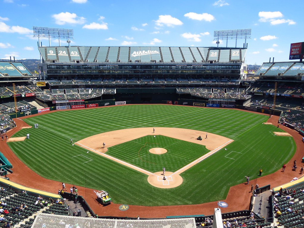 Oakland A’s Coliseum. Courtesy of Creative Commons