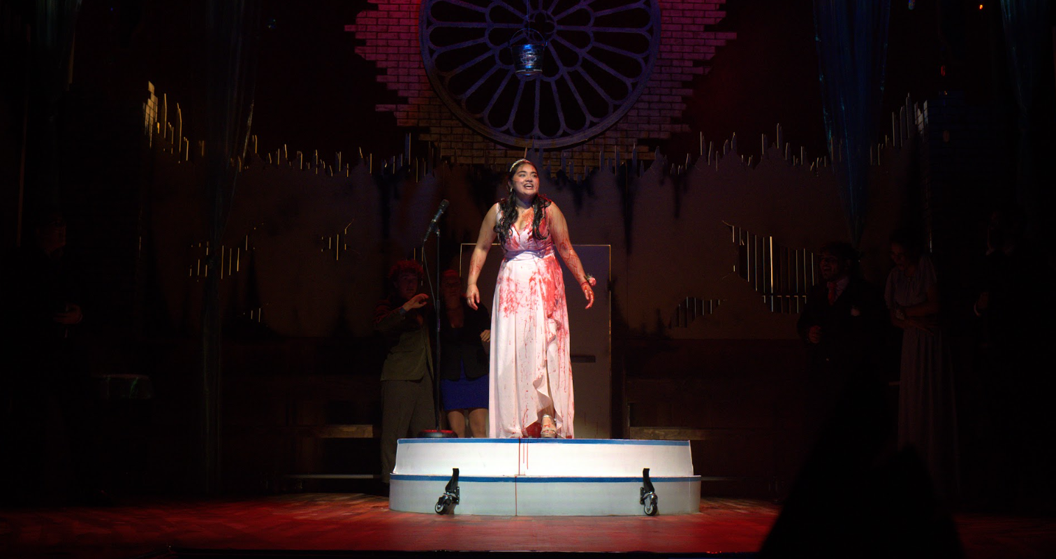 Audrey Degon as Carrie White in "Carrie: the Musical."